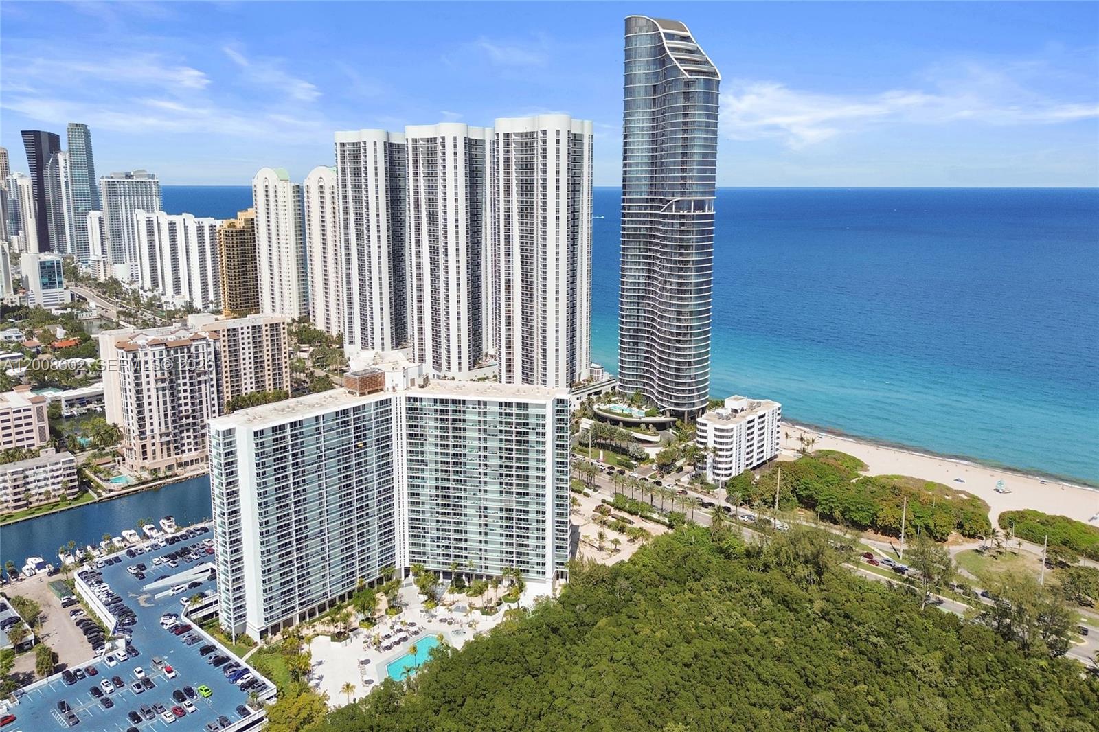 Sunny Isles Beach Florida luxury oceanfront condo towers